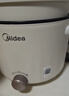 美的（Midea）电煮锅 泡面火锅宿舍小电锅 电蒸锅 多功能家用电热锅 2.6L蒸煮一体 小型2-3人用 配带蒸笼XZE2076 实拍图