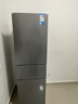 美的（Midea）220L三门冰箱灰色一级能效租房家用客厅宿舍小型冰箱三开门低耗省电低音运行MR-231T【国家补贴】 实拍图