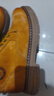 骆驼（CAMEL）王俊凯同款马丁靴高帮户外工装大黄靴男 G15W136025 沙漠黄 42 实拍图