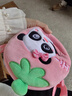宝宝巴士毛绒玩具女生娃娃公仔卡通熊猫草莓斜跨背包女孩儿童生日礼物 草莓包包 15 实拍图