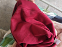 真维斯（Jeanswest）酒红色卫衣秋冬季男女同款2026新年限定马年本命年衣服泼墨马外套 实拍图