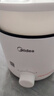 美的（Midea）电煮锅 宿舍小电锅 电蒸锅 学生寝室一体泡面小火锅电煮锅 多功能锅 电热锅 XZE1613 配蒸笼 1.7L 实拍图