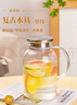 青苹果高硼硅耐热玻璃水壶1.6L 可明火直烧冷水壶花茶壶泡茶围炉煮茶壶 实拍图