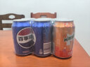 百事可乐Pepsi 可乐*4+7喜*1+美年达*1 碳酸饮料 汽水330ml 混合装 实拍图