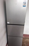 海尔（Haier）「真省电」217L三门小冰箱黑金净化一级能效风冷无霜星辉银BCD-217WGHC3E9S9国家补贴 实拍图