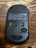 罗技（Logitech）M185鼠标 无线鼠标 办公鼠标 对称鼠标 黑色红边 带无线2.4G接收器 实拍图