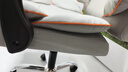 奥伦福特 电脑椅办公椅子电竞椅家用人体工学椅老板椅主播靠背椅皮革转椅 创意工学椅-灰+含乳胶垫【二代升级】 实拍图