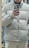 网易严选25新品90鸭绒超蓬羽绒服休闲面包服石墨烯保暖轻量抗菌防泼水 A款25秋冬立领-青烟灰 M 实拍图