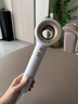 康夫（CONFU）高速电吹风机中空无叶大功率大风力速干等离子护发生日新年礼物送女友吹风筒F9浓情调色礼盒款白 实拍图