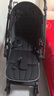 DearMom婴儿推车罗马假日双向可坐可躺轻便高景观大座舱可登机伞车 黑 实拍图