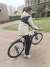 凤凰（Phoenix）山地自行车男女成人儿童铝架单车酷行者 粉色24速 26英寸线碟 实拍图