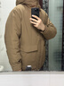 京东京造【智暖衣】外套男士夹克加厚冬季防泼水休闲服饰棉服 卡其色 XL 实拍图