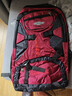 袋鼠背包男旅行包双肩包大容量书包户外旅游登山包 红色 实拍图