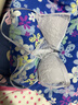 蕉内舒服蕾303A女士内衣法式美背蕾丝轻性感夏季透气薄款前扣文胸罩 【前扣美背】云雾紫 S （70A/70B） 实拍图