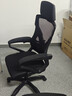 锦汐 电脑椅家用办公椅子靠背人体工学椅学习转椅老板座椅游戏电竞椅 【二代升级款】黑框黑网 实拍图