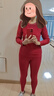 意芬（Arachne）本命年大红色保暖内衣女马年衣服礼物秋衣秋裤套装内裤女士线衣裤 开运红 【山茶油强暖-适宜-15℃至0℃】 XL 实拍图