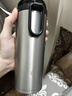 京东京造保温杯 男士女户外大容量闷茶焖泡水杯子 316不锈钢金属灰500ml 实拍图