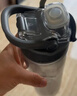 乐扣乐扣（LOCK&LOCK）人鱼线塑料运动水杯夏天便携水壶带刻度提手男女水杯子700ML灰色 实拍图