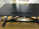 代斯克升降电脑桌升降架站立式工作台办公站立式气动电脑支架办公书桌 豪华气动无极升降—黑色80cm 实拍图