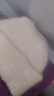 玖慕（JIUMU）山羊绒大头围保暖毛线帽秋冬羊毛针织帽冷帽冬帽堆堆帽防寒帽子女 实拍图