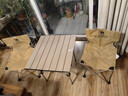 骆驼（CAMEL）户外折叠桌折叠椅露营装备全套蛋卷桌野餐野营桌椅用品175BL03009 实拍图