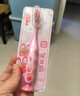 舒客宝贝儿童软毛牙刷2-12岁1支防蛀小刷头新老包装随机发 实拍图