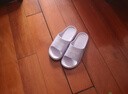 俞兆林孕妇老人防滑拖鞋女夏季浴室洗澡居家凉拖鞋男 YG005 实拍图