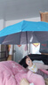 【全网爆款】手动UV折叠雨伞男女晴雨伞两用防晒遮阳黑胶伞 【新人福利】7骨 纯色随机无黑胶 实拍图