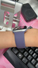 Apple/苹果 【女神节】Watch S11 智能手表蜂窝款46毫米银色铝金属表壳雾紫色运动型表带M/L 实拍图