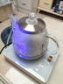 益茶福全自动上水电热水壶茶台烧水壶饮水烧水一体机玻璃底部上水单壶茶几煮茶壶保温泡茶壶开水壶煲水壶 1L 蓝光玻璃壶ZC-S516套装 实拍图