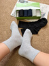 大嘴猴100%纯棉袜子男士中筒秋冬运动纯棉袜防臭10A抗菌吸汗透气6双礼盒 实拍图