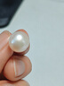 黛米S925银无核馒头圆10-11mm极简系列淡水珍珠耳钉新年礼物送女友 实拍图