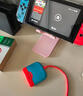毕亚兹 Switch采集卡NS便携底座USB3.0采集器游戏直播录制连接iPad平板笔记本电脑电视扩展坞配件 红蓝 实拍图