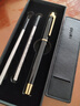 【新春礼物】得力(deli)卓然系列典雅金属宝珠笔商务礼盒 办公中性笔签字笔 0.5mm 附2支替芯 S158 生日/毕业/开学礼物 实拍图