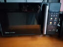 美的（Midea）微碳微波炉烤箱一体机900w微波1000w烧烤平板光波速热23L容量变频臻彩荧幕 （C32） 实拍图