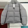 京东京造羽绒服男女情侣款鸭绒冬季保暖外套面包服加厚短款石墨灰XL 实拍图