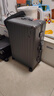 京东京造无界铝框26英寸行李箱男女 拉杆箱密码箱大容量皮箱学生 石墨灰 实拍图