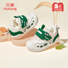 牧童婴儿步前鞋冬款加绒宝宝棉鞋男卡通软底学步稳护鞋女童 绿鳄20 实拍图