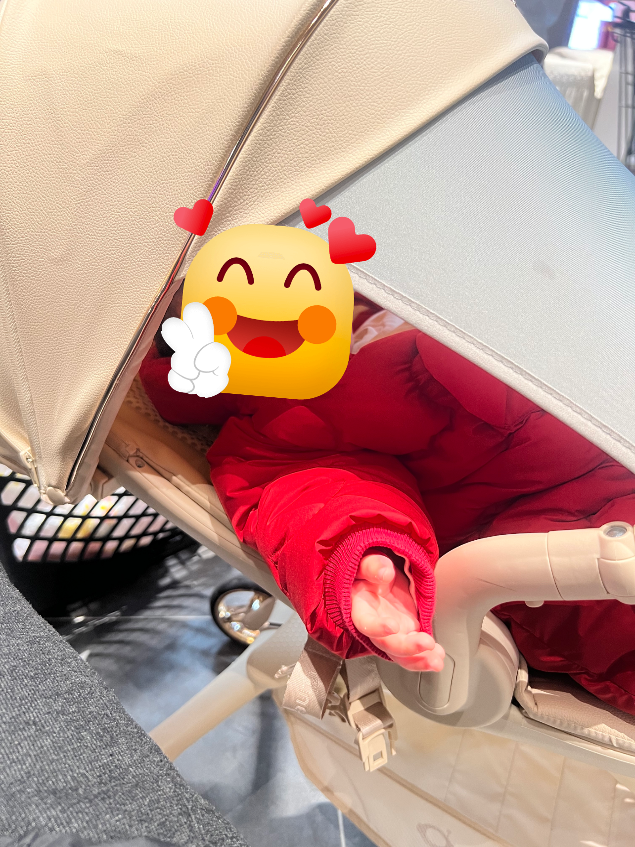 巴拉巴拉童装儿童羽绒连体衣婴儿宝宝2025新款秋冬萌趣造型新年拜年服喜庆 实拍图