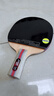 红双喜（DHS）乒乓球拍三星直拍双面反胶H3006单拍兵兵拍附拍套 实拍图