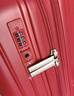 爱华仕行李箱24英寸拉杆箱女大容量陪嫁旅行箱男密码箱多功能皮箱中国红 实拍图