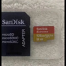 闪迪（SanDisk）256GB TF(MicroSD)内存卡 4K极速金卡A2 V30 U3行车记录仪 运动相机无人机 监控存储卡 读190MB/s 实拍图