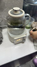 美的（Midea）花漾0胶水全玻璃养生壶 多功能煮茶壶 母婴烧水壶 恒温电热水壶 全自动一体煮茶器1.2L YS12B302J 实拍图