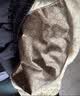 CLOR羊羔绒裤子男士秋冬季加绒加厚保暖休闲运动直筒裤CL45JR黑色XL 实拍图