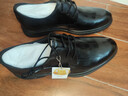 百丽英伦风商务皮鞋男士2026新款春季牛皮革通勤正装皮鞋A2297AM6 黑色 43 实拍图