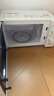 美的（Midea）变频家用微波炉  经典双旋钮 360°转盘加热  智能解冻 五档火力18L容量213B升级款（M13J） 实拍图