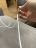 绿联 MFi认证不弹窗适用苹果充电线快充数据线iPhone14/13Pro/12/11手机iPad平板USB充电器线 USB编织线-【极光银】-2米 苹果MFi认证-编织更耐用-银白色 实拍图