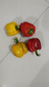 彩椒五彩甜椒水果圆椒不辣太空椒灯笼椒新鲜可即食减脂蔬菜 山东彩椒红+黄1斤净重 实拍图