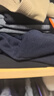 海澜之家（HLA）男士保暖裤男加绒加厚护膝贴420克10A抗菌抗静电毛裤棉裤打底裤 420克加绒加厚抗菌抗静电-黑色 2XL /180(150-170斤) 实拍图
