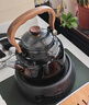 全度玻璃提梁壶家用小型电陶炉煮茶器烧水壶大容量保温玻璃茶壶 提梁壶（烟灰色）+康米电陶 实拍图